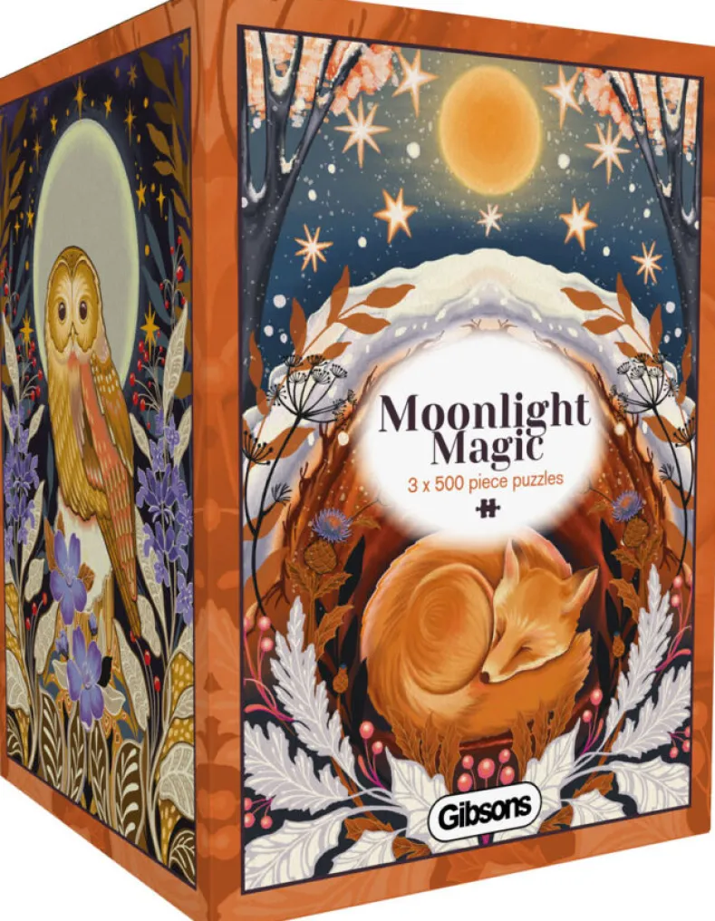 Moonlight Magic Puzzel (3x500 stukjes)
