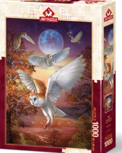 Moonlight Owls Puzzel (1000 stukjes)