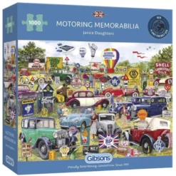 Motoring Memorabilia Puzzel (1000 stukjes)
