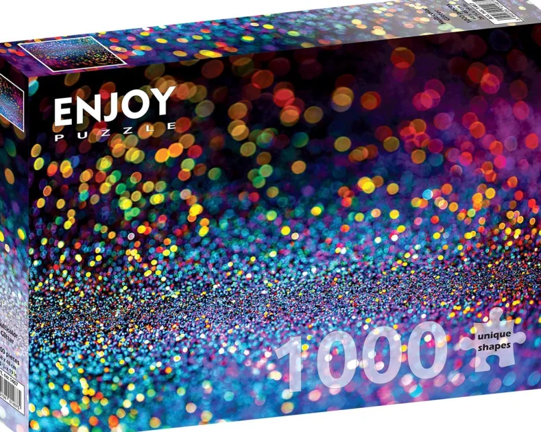 Multicolor Glitter Puzzel (1000 stukjes)