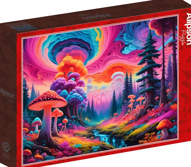 Mushroom Forest Puzzel (1000 stukjes)