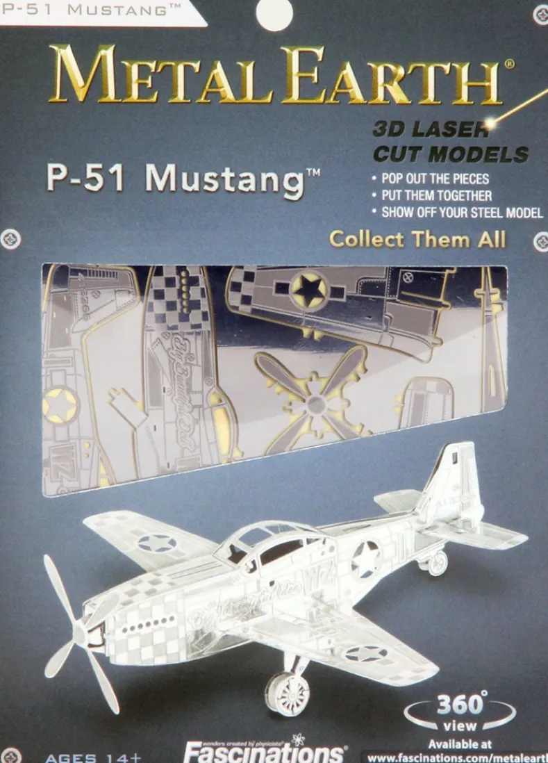 Mustang P-51 Bouwpakket