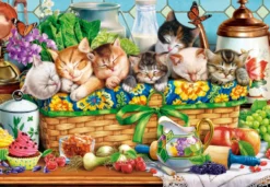 Napping Kittens Puzzel (1000 stukjes)
