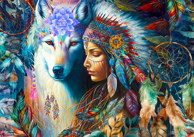 Native Princess Puzzel (1000 stukjes)