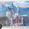 Neuschwanstein Castle in Winter Puzzel (1000 stukjes)
