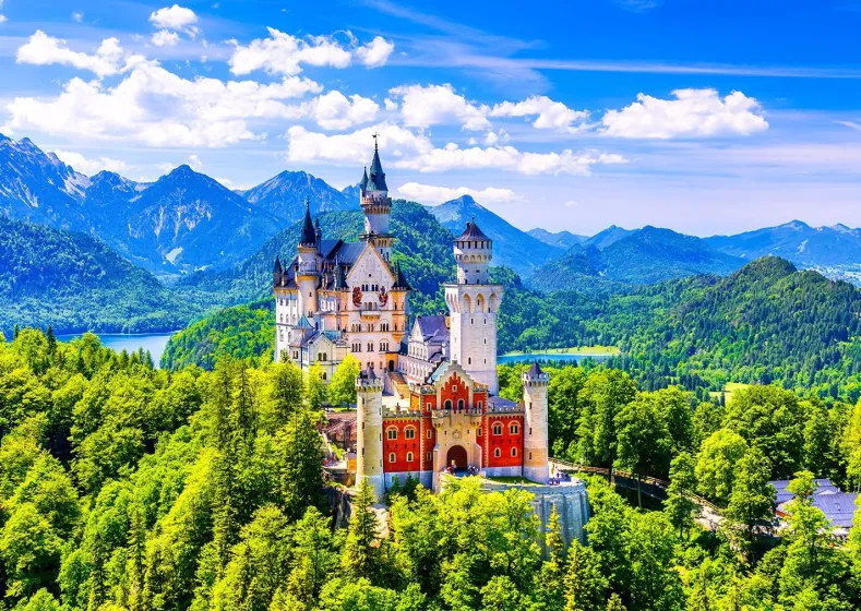 Neuschwanstein Puzzel (1000 stukjes)
