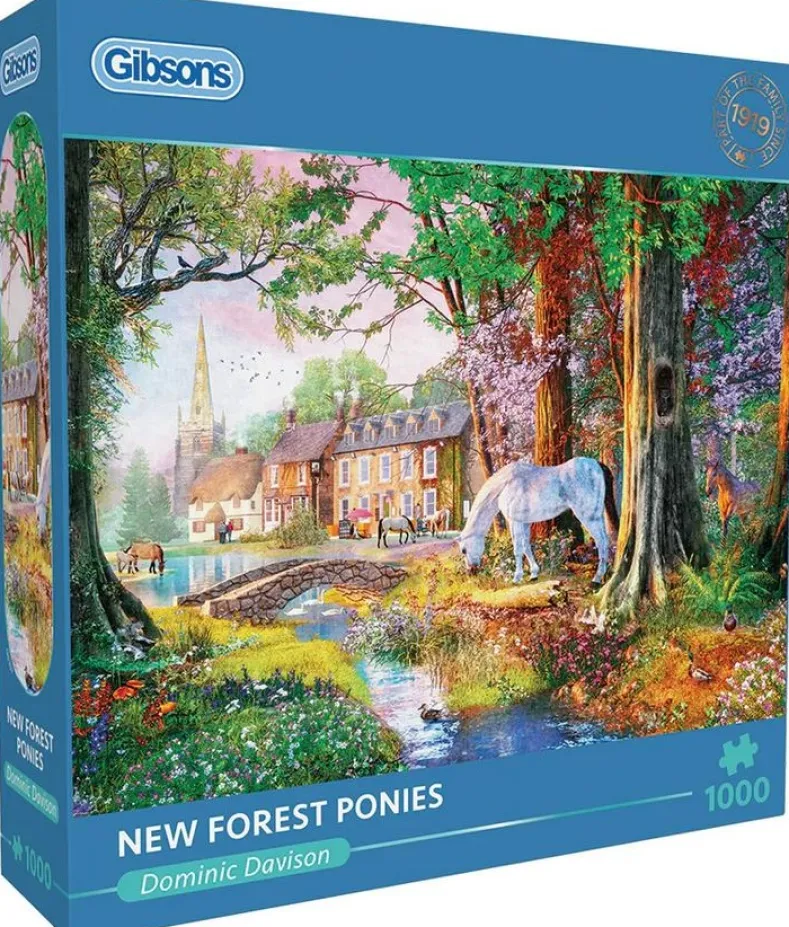 New Forest Ponies Puzzel (1000 stukjes)