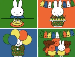 Nijntje 70 jaar 4-in-1 Puzzel (6,9,12,16 stukjes)