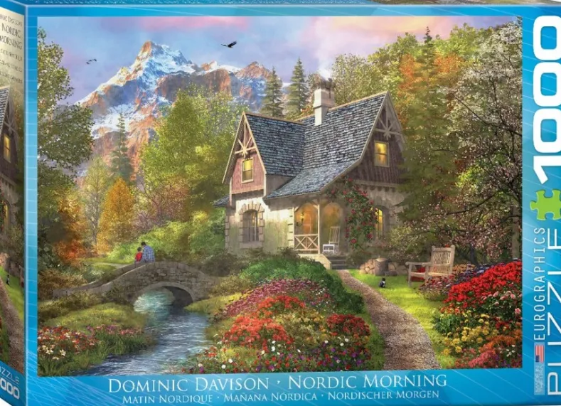 Nordic Morning - Dominic Davison Puzzel (1000 stukjes)