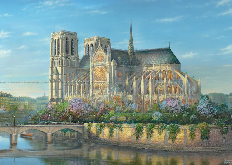 Notre dame Puzzel (1000 stukjes)