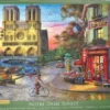 Notre Dame Sunset Puzzel (1000 stukjes)