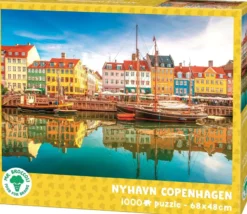 Nyhavn Copenhagen Puzzel (1000 stukjes)