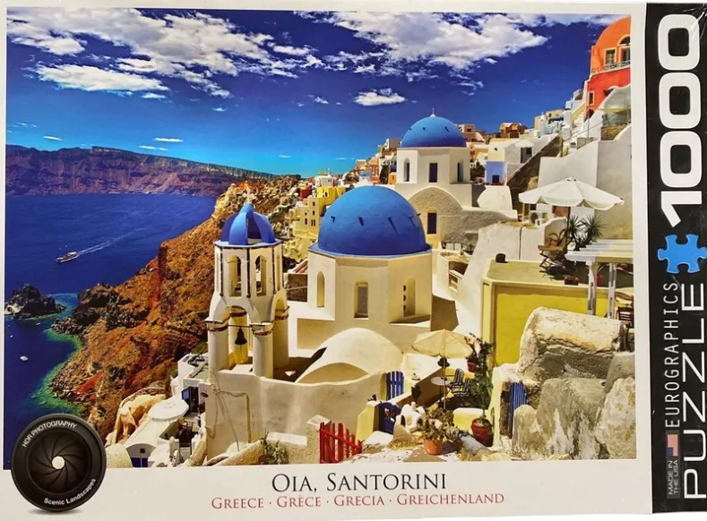 Oia Santorini Greece Puzzel (1000 stukjes)