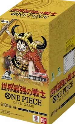 One Piece - Japanese The World's Strongest Warriors (OP-17) Boosterbox