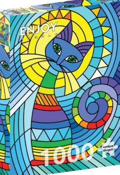 Ornamental Cat Puzzel (1000 stukjes)