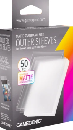 Outer Sleeves Matte Standard Sized 69x94mm (50 stuks) - Boxed