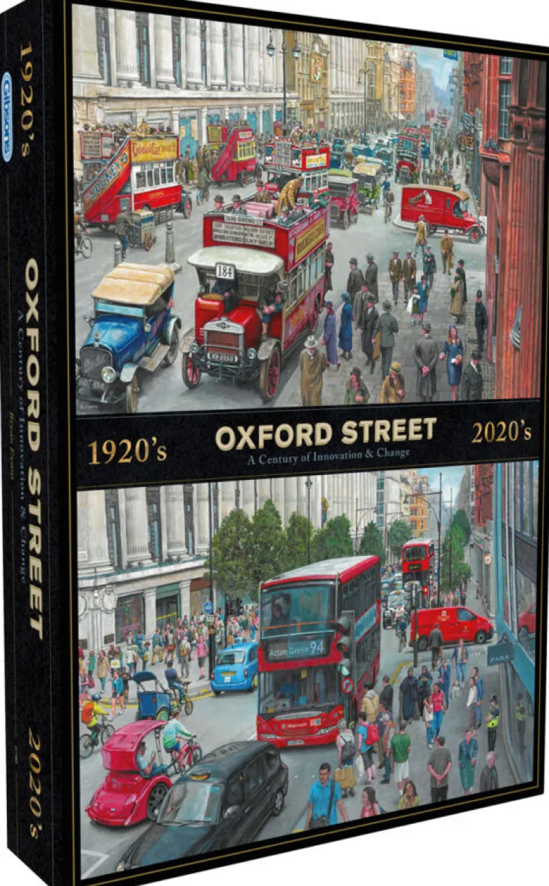Oxford Street Through the Decades Puzzel (1000 stukjes)