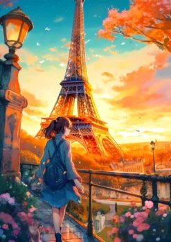 Parisian Wanderlust Puzzel (1000 stukjes)