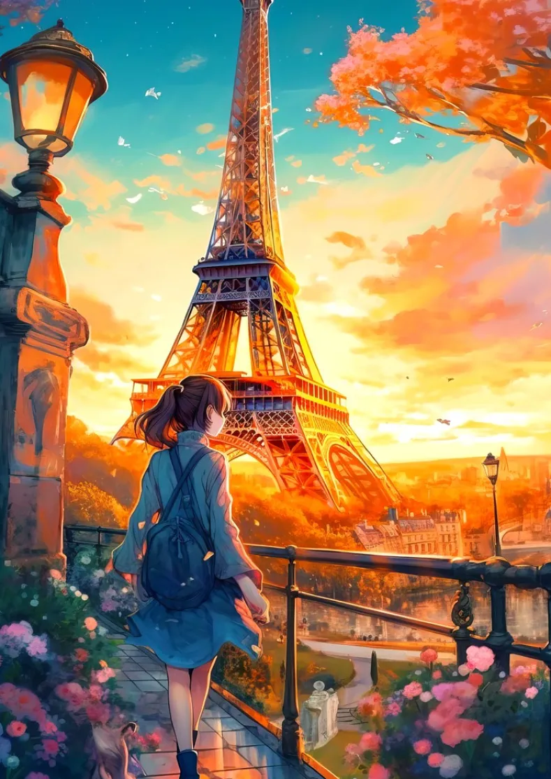 Parisian Wanderlust Puzzel (1000 stukjes)
