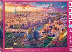 Paris Rooftop Puzzel (1000 stukjes)