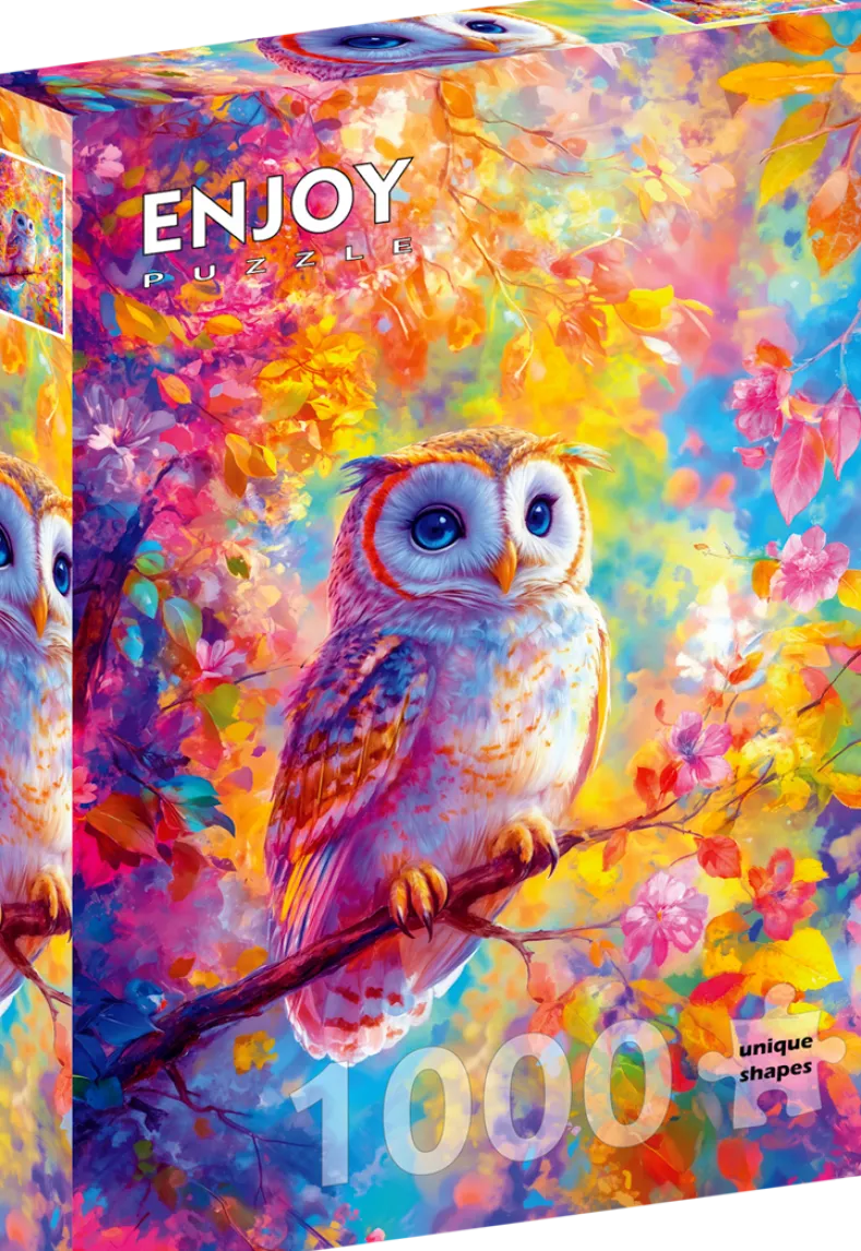 Pastel Owl Puzzel (1000 stukjes)