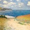 Path Through the Wheat Fields - Claude Monet Puzzel (1000 stukjes)