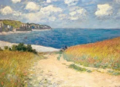Path Through the Wheat Fields - Claude Monet Puzzel (1000 stukjes)