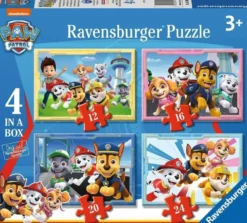 Paw Patrol Puzzel (4 in 1)