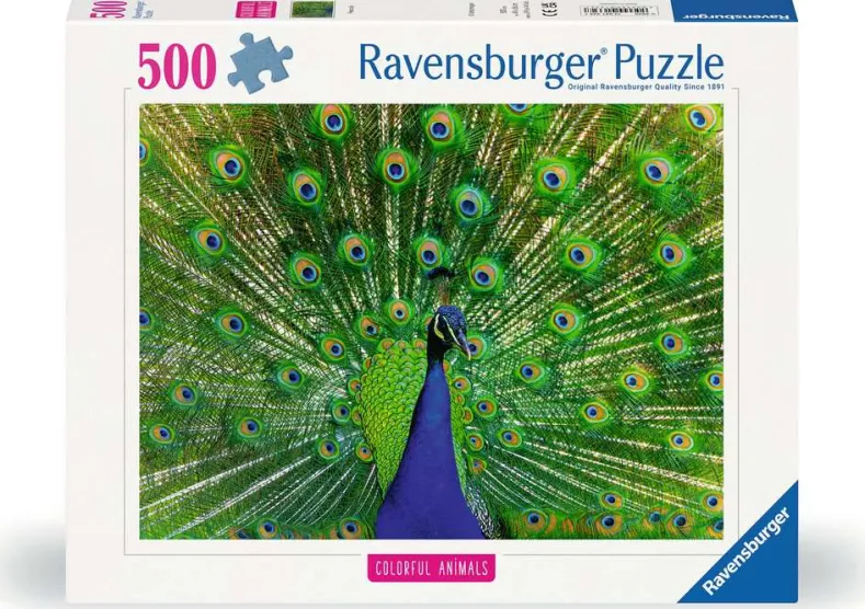 Peacock Puzzel (500 stukjes)