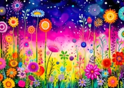 Petal Serenade Puzzel (1000 stukjes)