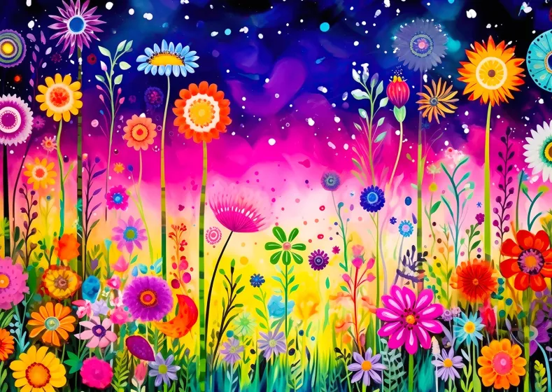 Petal Serenade Puzzel (1000 stukjes)