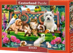 Pets in the Park Puzzel (1000 stukjes)