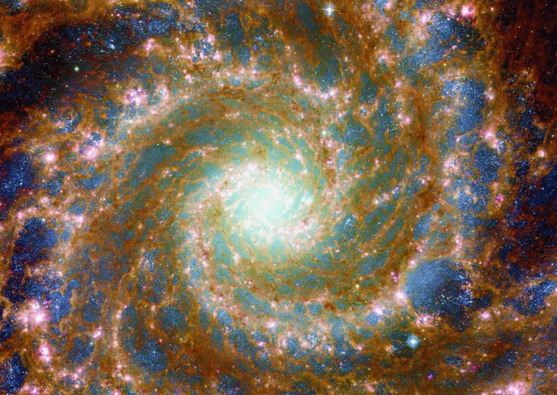 Phantom Galaxy Across the Spectrum Puzzel (1000 stukjes)