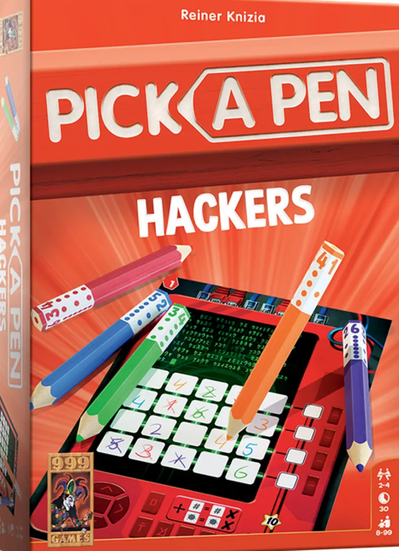 Pick a Pen Hackers - Dobbelspel