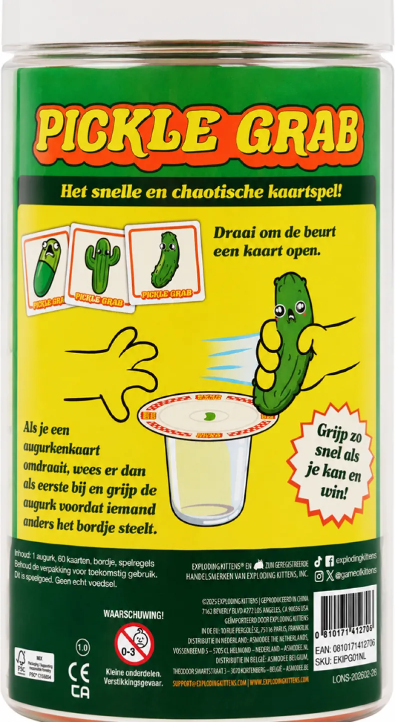 Pickle Grab- Kaartspel