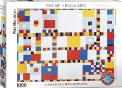 Piet Mondrian – Victory Boogie Woogie Puzzel (1000 stukjes)