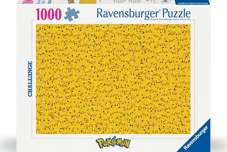 Pikachu Challenge Puzzel (1000 stukjes)