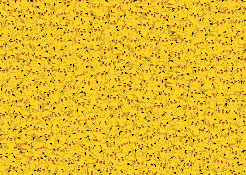 Pikachu Challenge Puzzel (1000 stukjes)