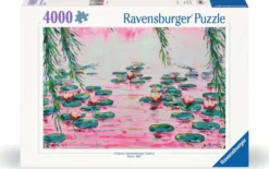 Pink Water Lilies Puzzel (4000 stukjes)