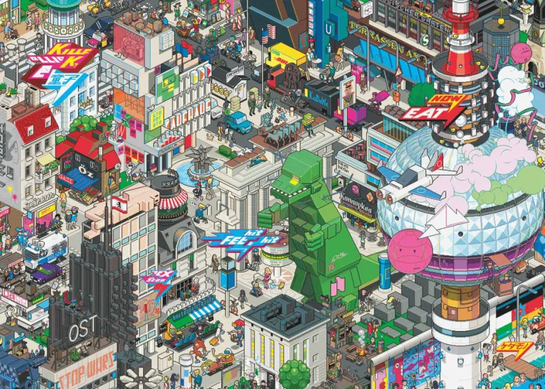 Pixorama - Berlin Quest Puzzel (1000 stukjes)