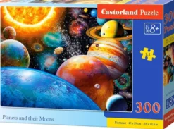 Planets and their Moons Puzzel (300 stukjes)