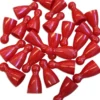 Plastic Spel Pionnen 12x24mm Rood (100 stuks)