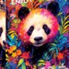 Playful Panda Cub Puzzel (1000 stukjes)