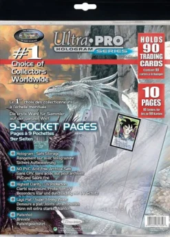 9-Pocket 11-Hole Platinum Pagina (10 stuks)