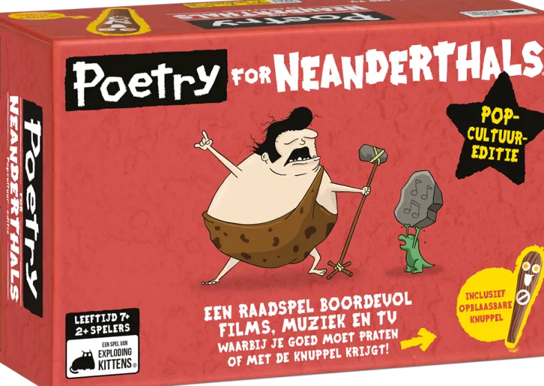 Poetry for Neanderthals Pop Culture Edition (NL versie)