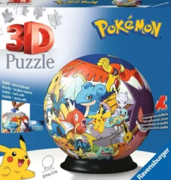 Pokemon Bal - 3D Puzzel (72 stukjes)