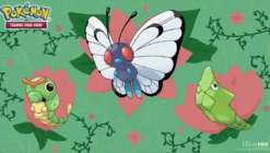 Pokemon - Caterpie Evolutions Speelmat