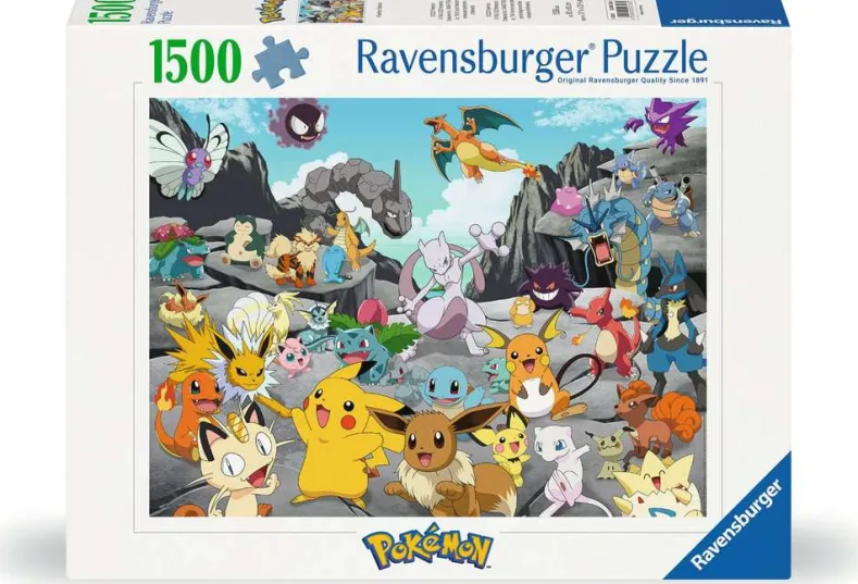 Pokemon Classics Puzzel (1500 stukjes)