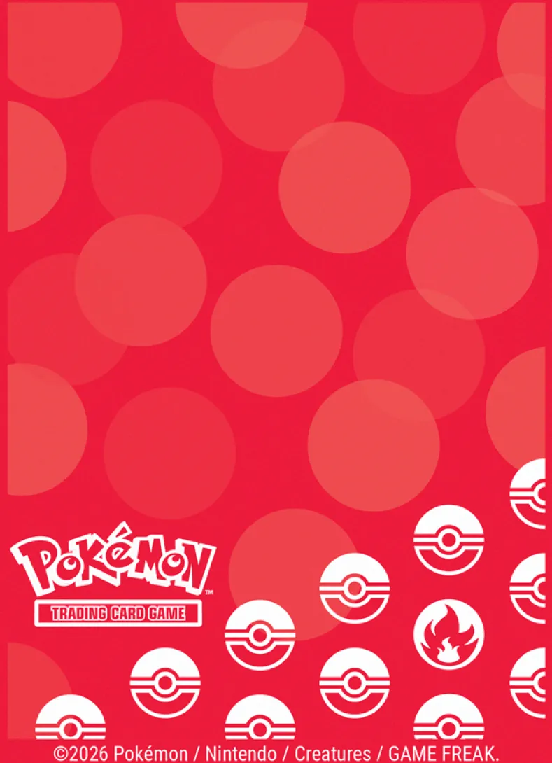 Pokemon - Energy Fire Sleeves (65 stuks)