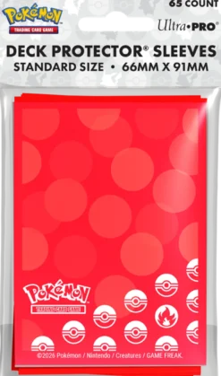 Pokemon - Energy Fire Sleeves (65 stuks)